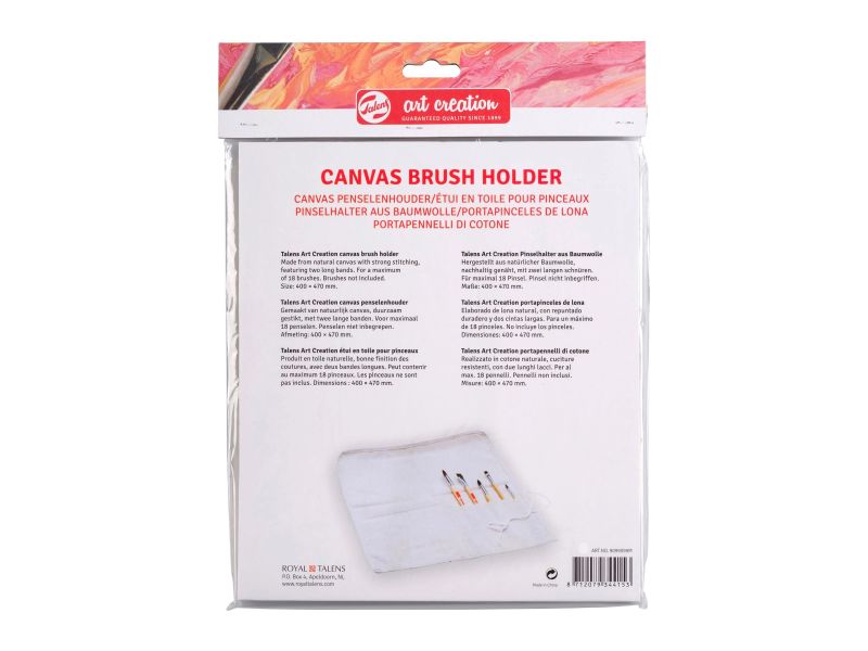 Canvas Brush Holder, 40x47 cm