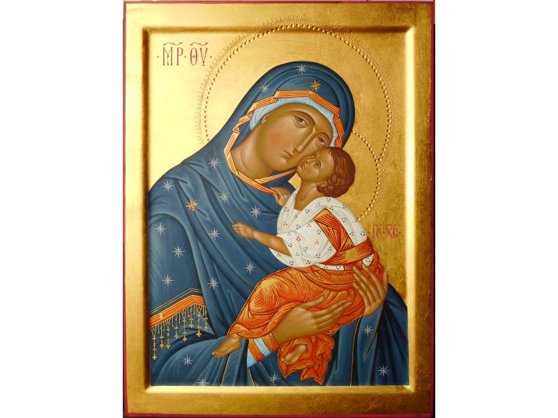 Icona, Vergine della Tenerezza 30x40 cm