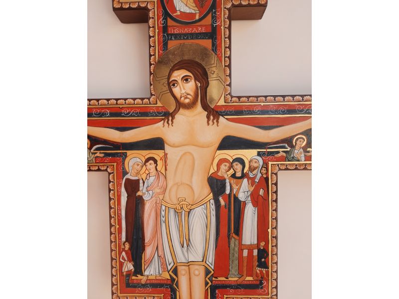 Crucifix San Damiano h. 52 cm