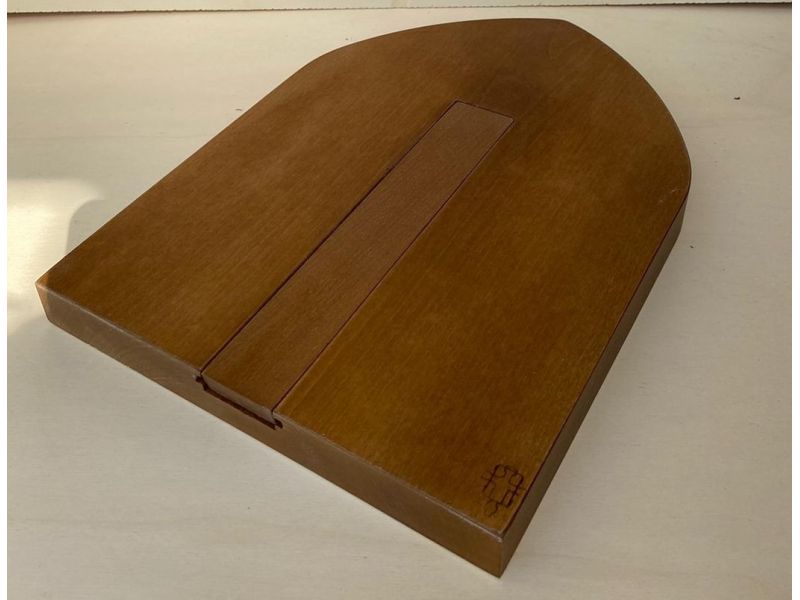 Tabla para icono de madera de tilo, modelo G1, lisa (plana), yesada