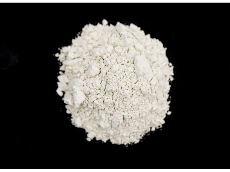 Gesso alabastro. Polvere di alabastro naturale cristallino, bianco brillante, 1 kg Kremer