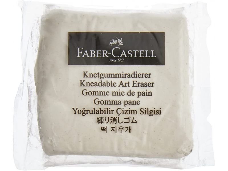 Pain en caoutchouc, blanc Faber Castell