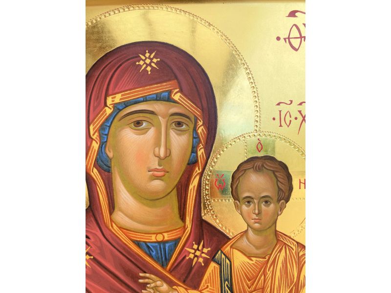 Icon Mother of God Hodegetria 30x40 cm