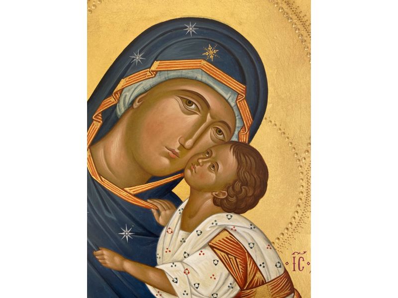 Icona, Vergine della Tenerezza 30x40 cm