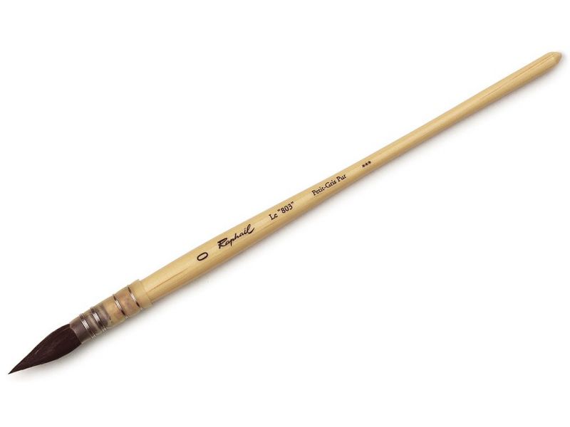 Pencil redondo, ardilla pura, serie Raphael 803