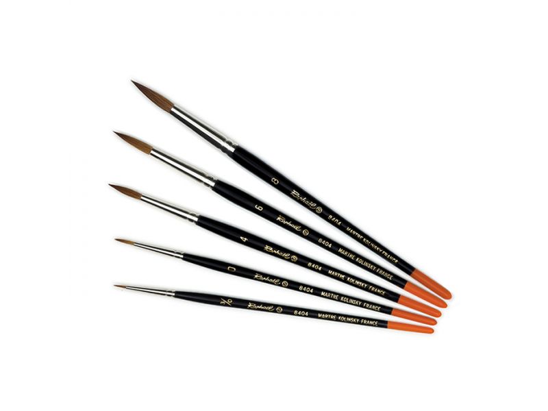 Round Brush, In Kolinsky, Series 8404 Raphael Dal Molin