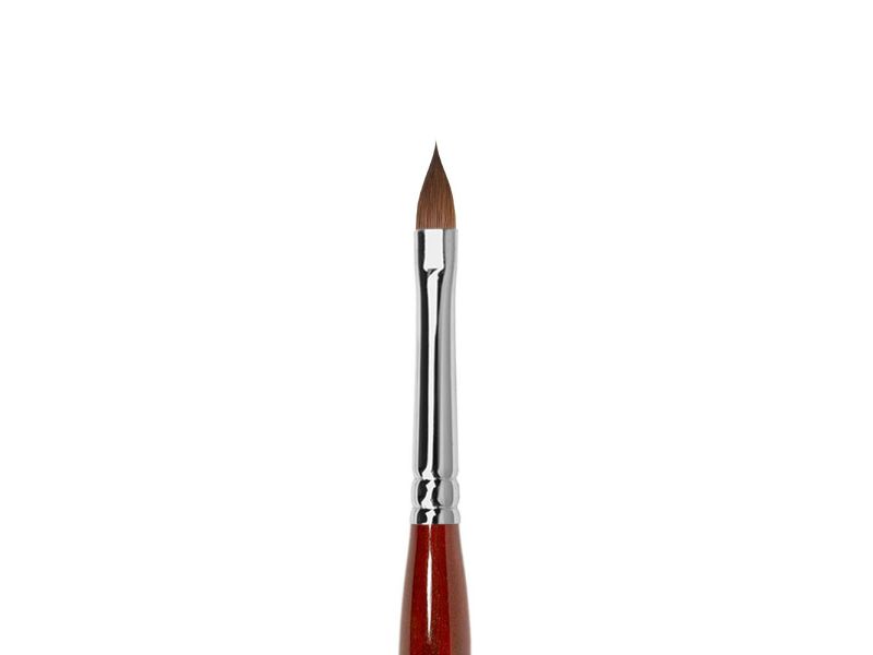 Kolinsky brush, pointed oval cat's tongue, series AK93R (Roubloff)