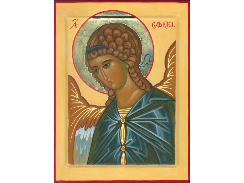 Archangel Gabriel 18x24 cm