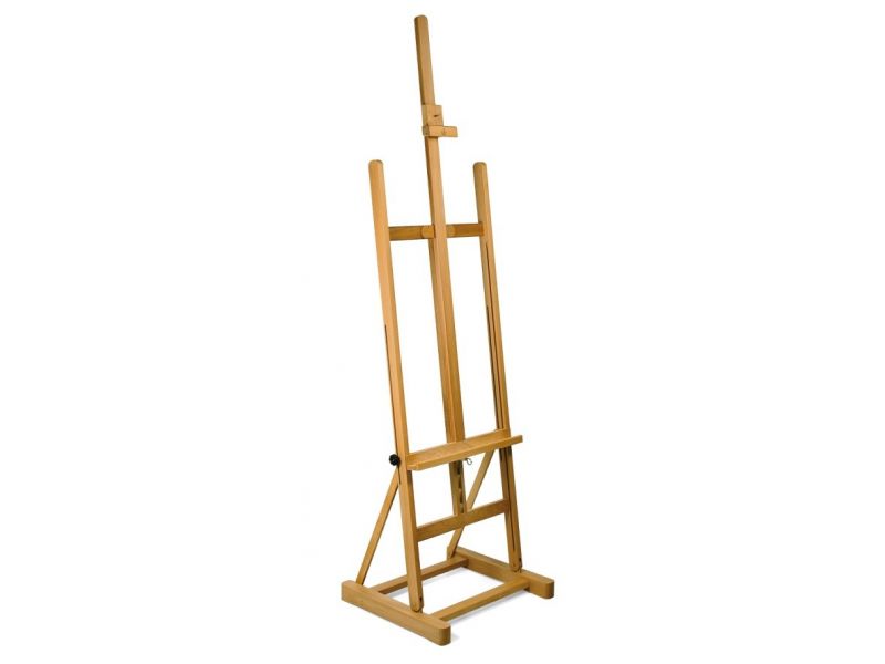 Easel, from the ground, tilting