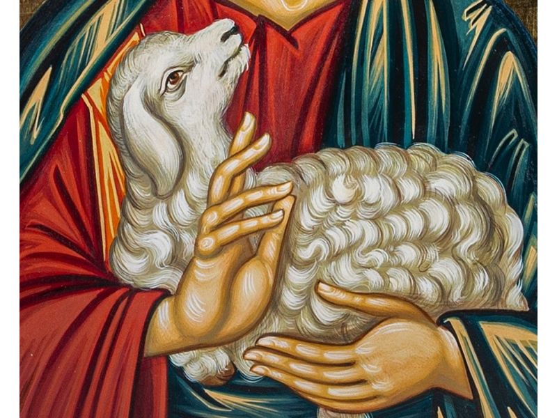 Immagini Di Gesù Buon Pastore Cristo Buon Pastore 30x43 Cm - Dal Molin