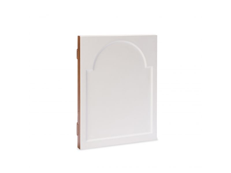 Planche En Tilleul Avec Arc - 10x14 Cm, épaisseur 1,5 Cm, Surface Lisse Pour Peinture Ou Artisanat
