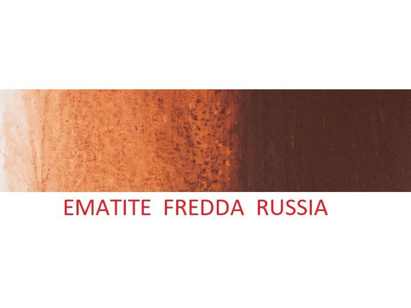 EMATITE FREDDA, minerale, pigmento russo