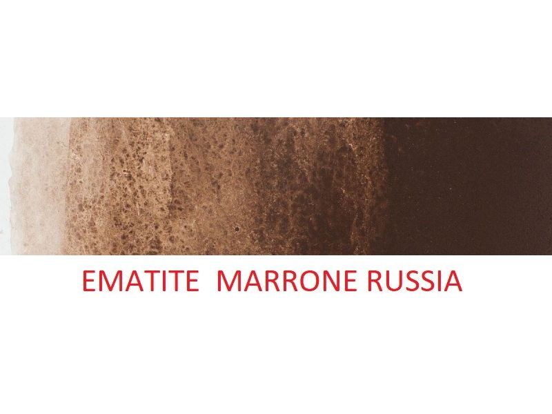 HEMATITE BRUNE, pigment russe