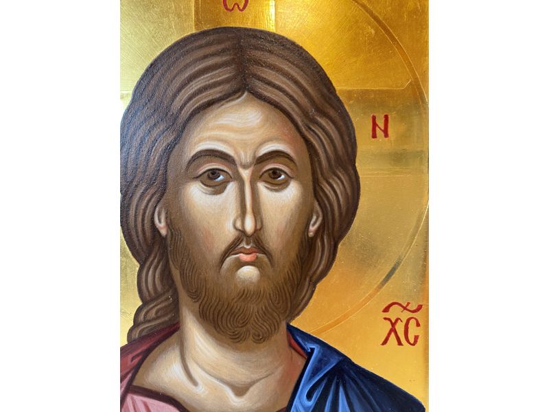 Icne, visage du Christ 18x24 cm