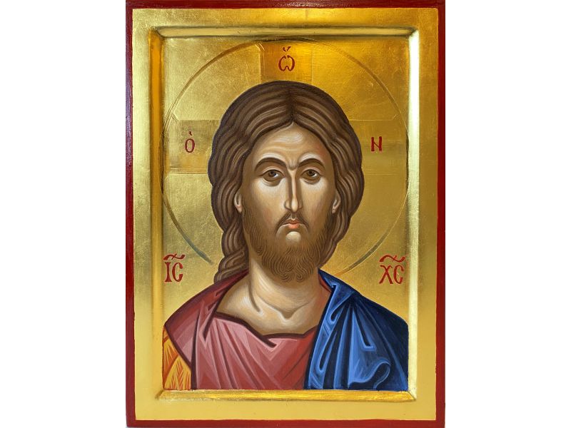 Icona, volto di Cristo 18x24 cm