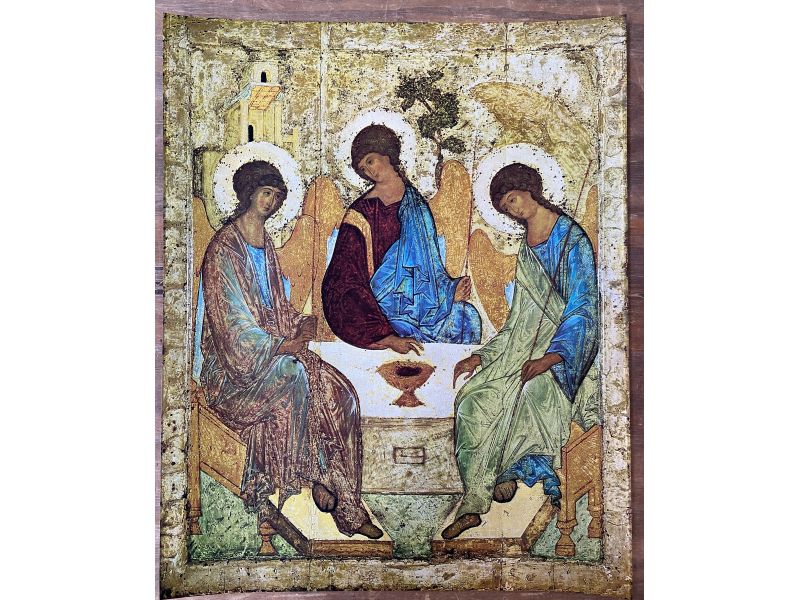 Icona Della Trinità Di Rublev