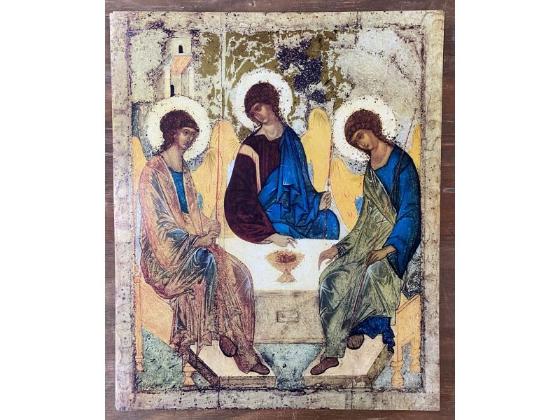 Print, Trinity icon by Rublev
