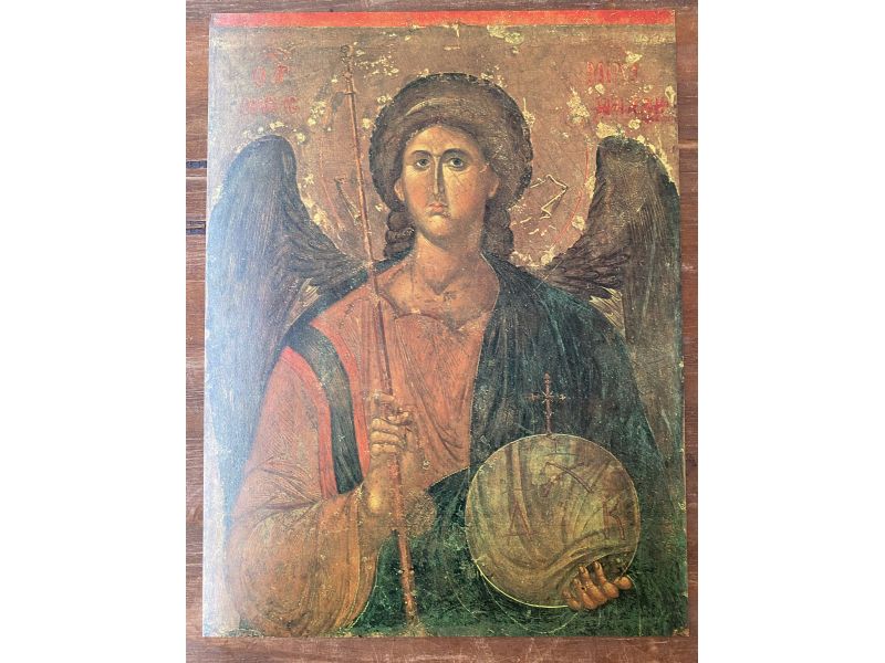 Print, Archangel Michael icon (Greek icon)