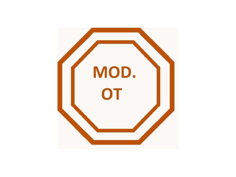 Tabla para icono modelo OT, cavada, con cuas, solo madera (en bruto)