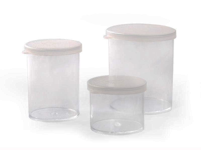 Plastic container with cap