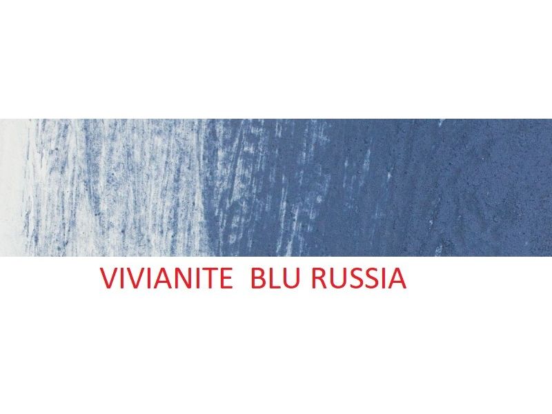 Vivianite azul, pigmento ruso