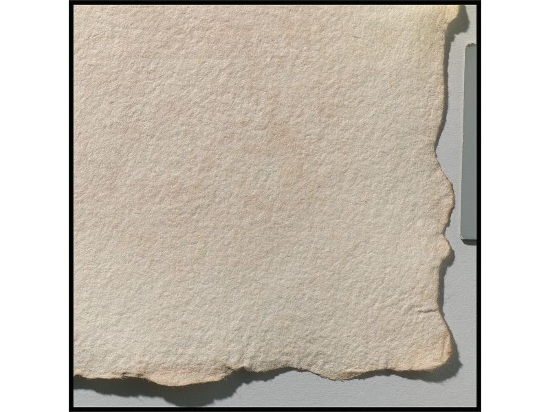 Handmade paper 250g, A6 (11x15 cm), antique, 10 sheets
