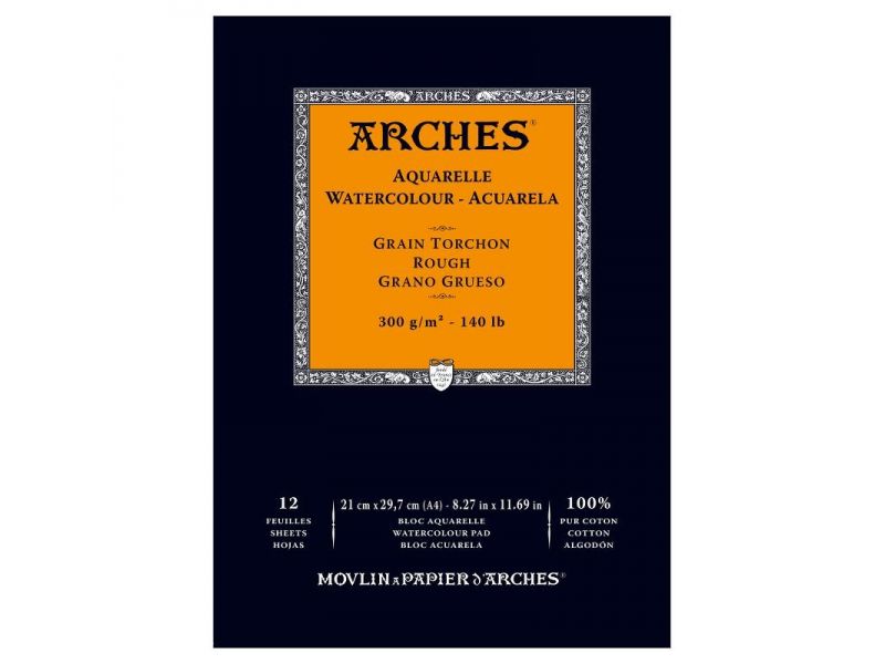 Arches Aquarell Album Grobkorn (Torchon)  300g / m