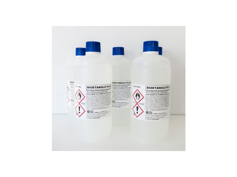 Alcohol de bioetanol a 96  blanco desnaturalizado etilo, lt.1
