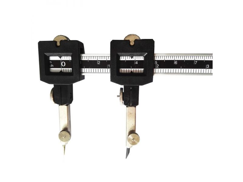 compasses rod with a radius up to 63 cm.