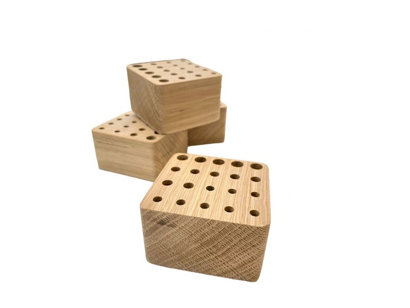 Scatola porta penne in legno laccato • Lorenzi Milano