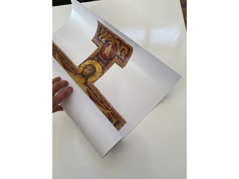 Print, Crucifix of San Damiano
