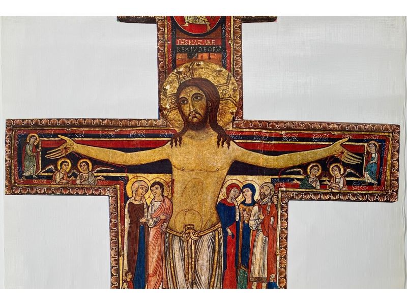 Stampa Crocifisso Di San Damiano - Dal Molin