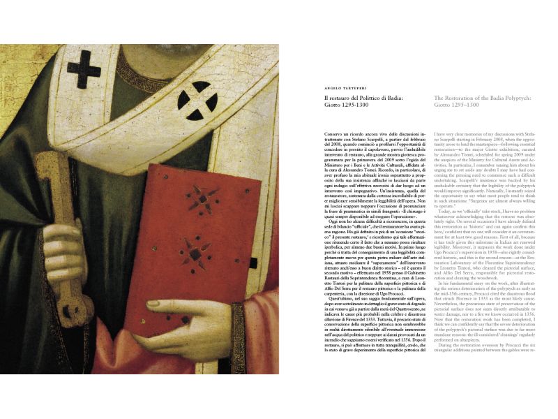 Giotto. Il restauro del Polittico di Badia-The restoration of the Badia Polyptych
