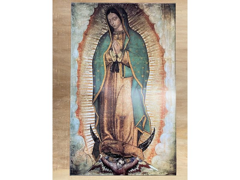 Immagini Della Madonna Di Guadalupe Stampa, Madonna Di Guadalupe H. 70 Cm - Dal Molin