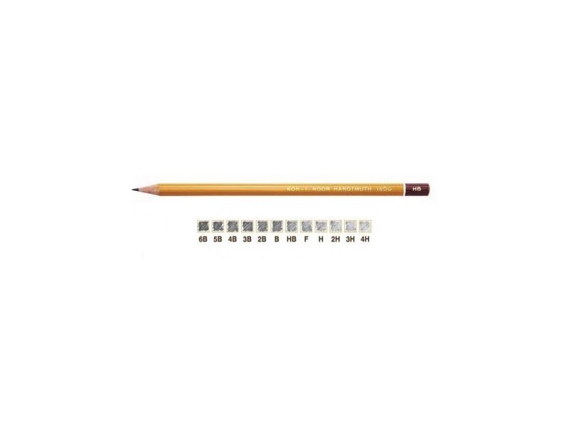 Crayon srie KOH-I-NOOR H1500 pour le dessin et les beaux-arts