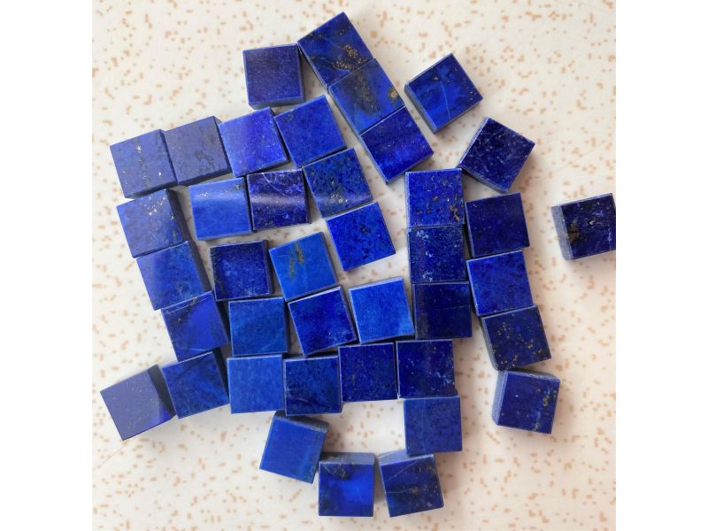 Mosaic Tile, In Authentic Lapis Lazuli - Dal Molin