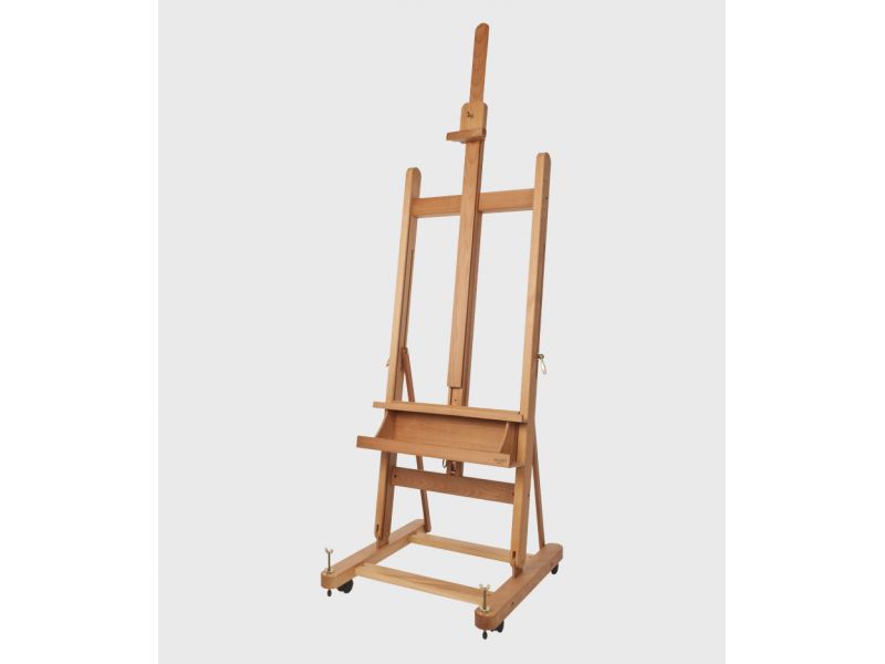 Mabef M / 06 studio easel with wheels, large and robust