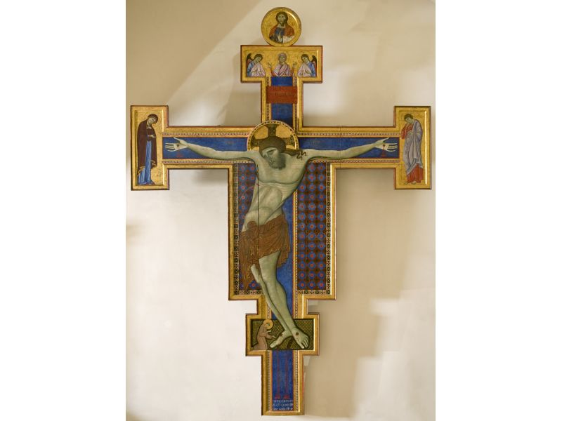 Kreuz Meister von S. Francesco in Perugia, glatt, roh