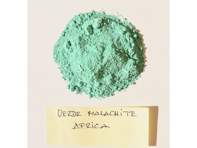 Malachite du Congo extra, pigment en poudre