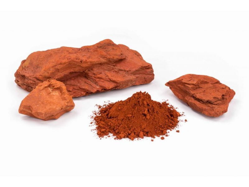 Red Morocco Ocher, Kremer Pigment - Dal Molin
