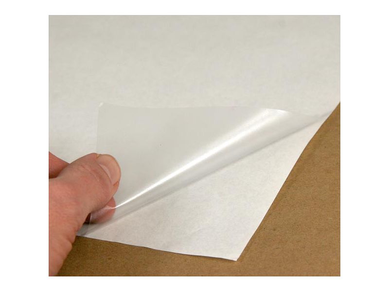 Hoja de papel adhesivo original FRISKET, para enmascarar