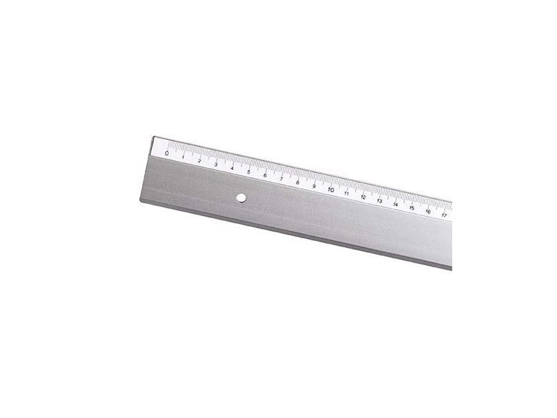 50 cm ruler, in aluminum