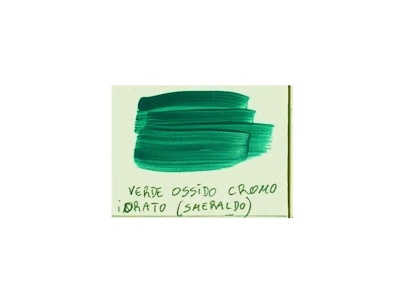 xido de cromo hidratado verde, pigmento italiano Dolci