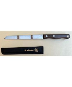 Moyer couteau à dorure avec étui en cuir, longueur 17,5 cm, PG de haute qualité