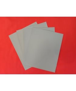 3 feuilles de papier abrasif 23x28 cm, grain très fin
