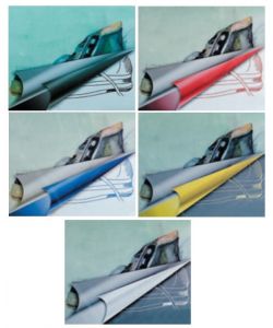 Album de 5 feuilles de papier graphite coloré
