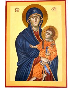 Icona, Salus Populi Romani 25x35 cm liscia