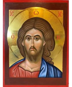 Icône, visage du Christ 20x26 cm