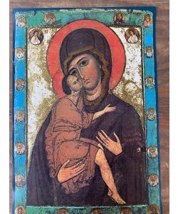 Stampa icona Madre di Dio della Tenerezza di Beloozero