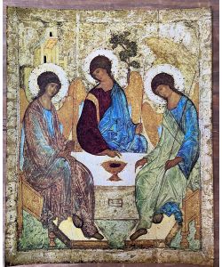Stampa icona Trinità di Rublev
